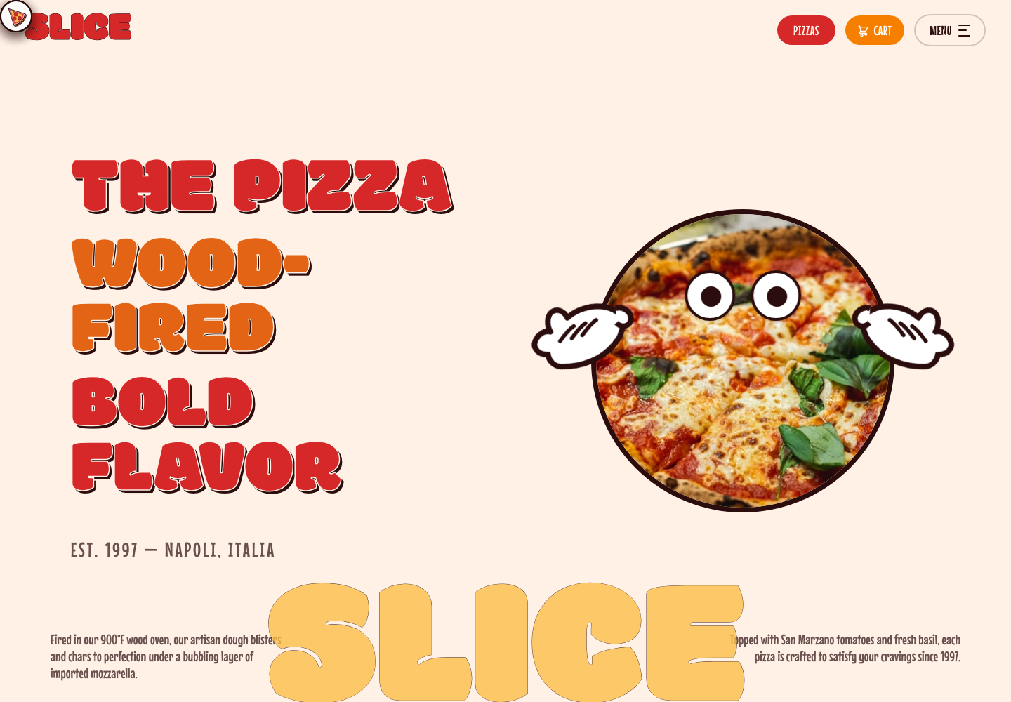 Restaurant Website 4 website template screenshot